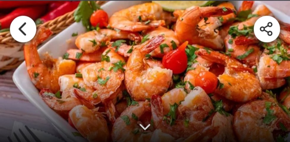 Camarão ao Alho e óleo com casca - 400g