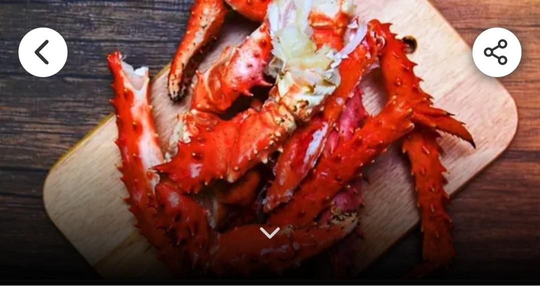Pata de KING CRAB UNIDADE GRANDE